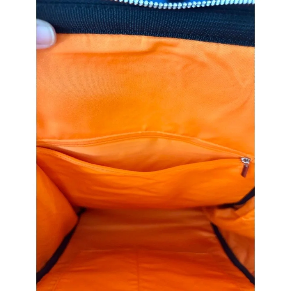 Koi Design A184 Backpack Black Orange Lining Medical Utility Bag Travel Gorpcore